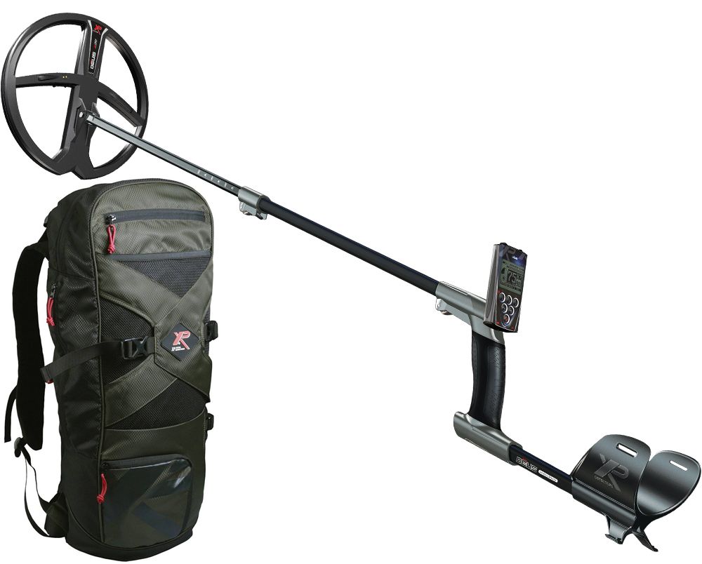 XP DEUS I X35 28cm RC V6 Metalldetektor +gratis Basic Rucksack 