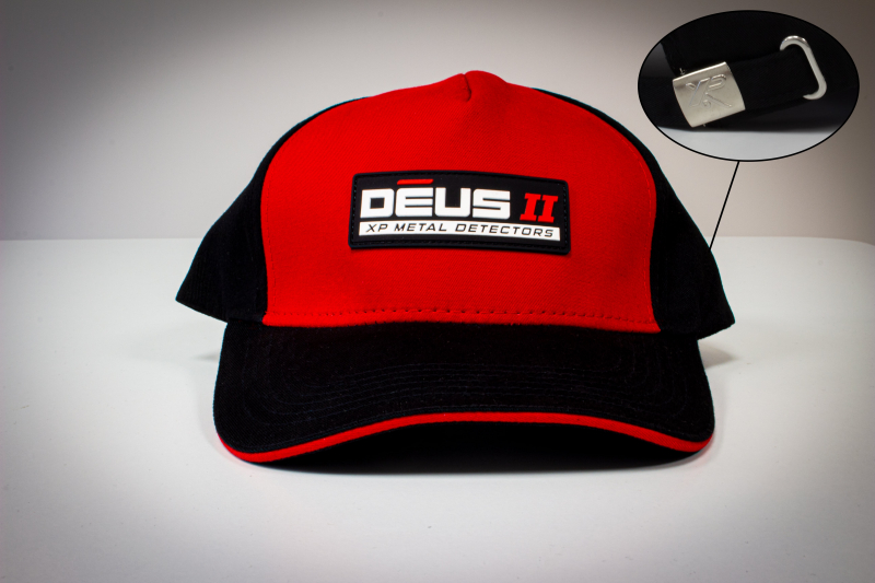 XP DEUS II CAP - Black & Red