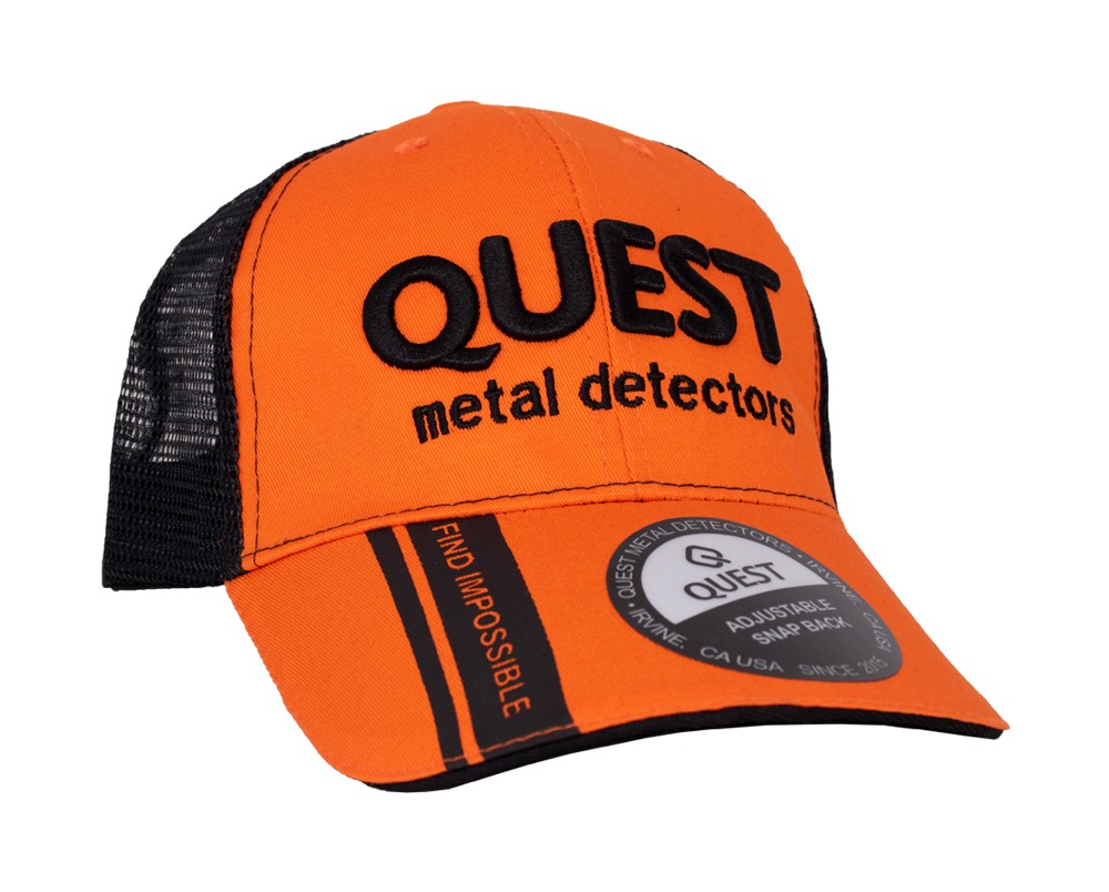 Quest Cap Black Orange